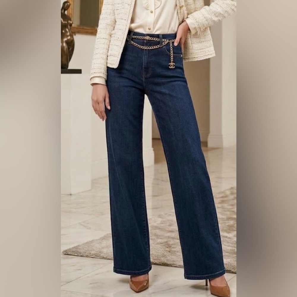 Judy Blue Dark Blue Flare Jeans
